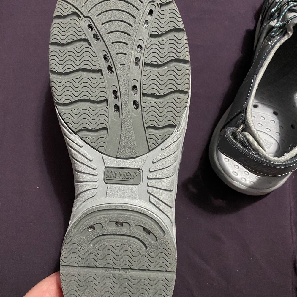 Water sandals. Never worn. Ladies size 9, but the fit more like a 9.5. - Picture 2 of 5